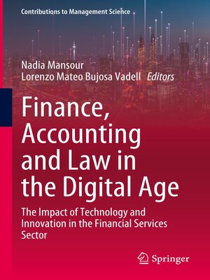 cover image of Finance, Accounting and Law in the Digital Age